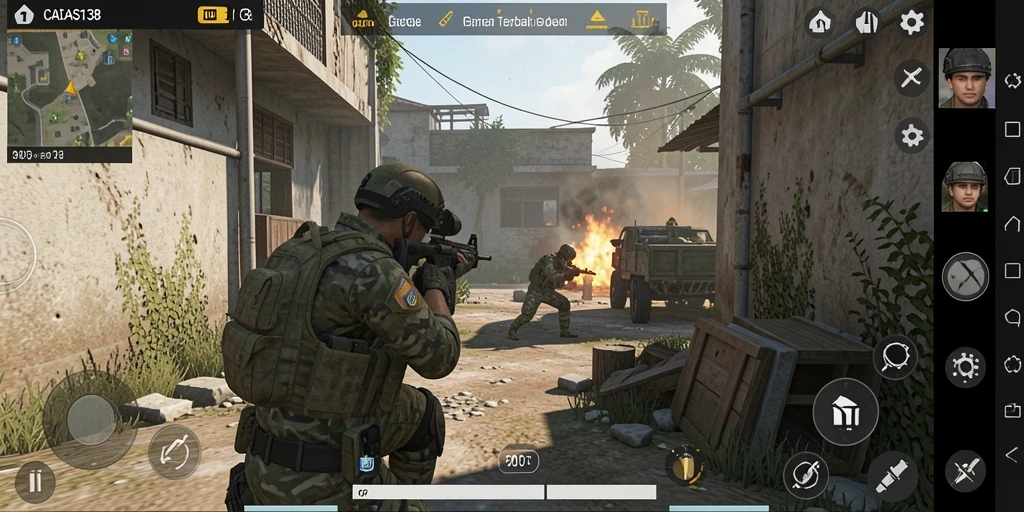 Gameplay seru CADAS138 dengan aksi menembak yang mendebarkan.