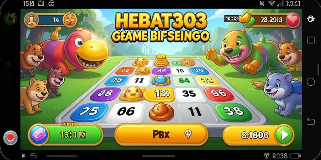 Gameplay seru HEBAT303 dengan suasana Bingo yang mendebarkan.