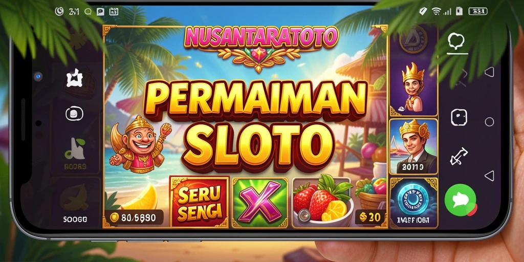 Screenshot gameplay NUSANTARATOTO menampilkan keseruan bermain slot.