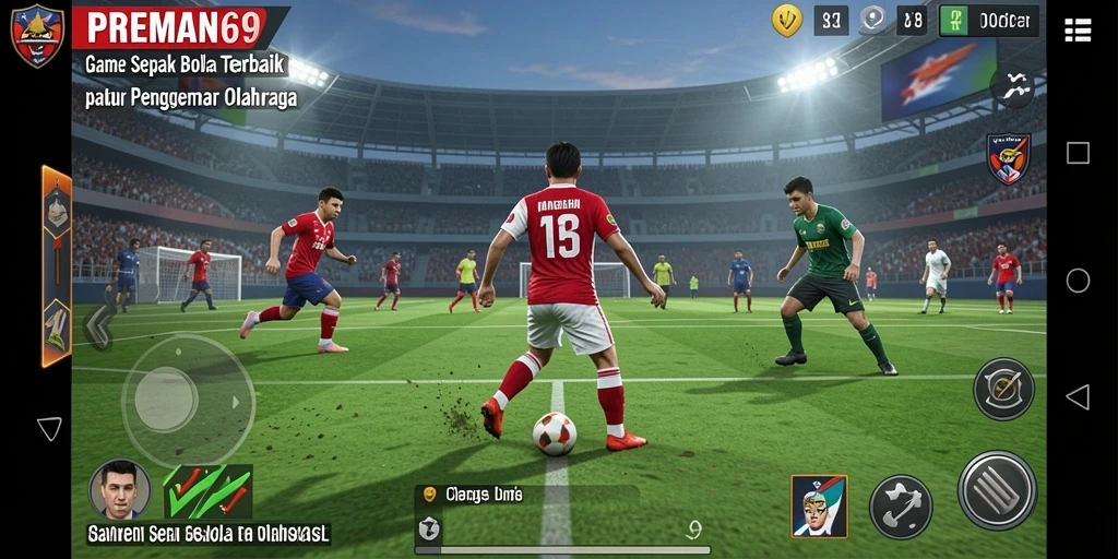Tampilan gameplay <strong>PREMAN69</strong> yang mendebarkan saat bertanding.