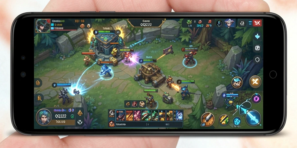 Tampilan menarik dari gameplay SLG yang mendebarkan di QQ222.