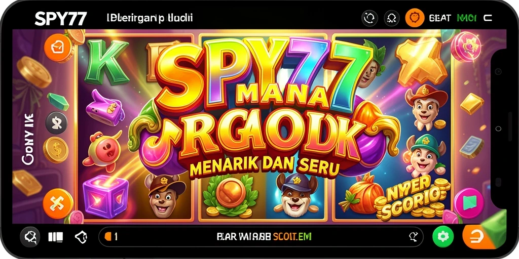 Tampilan gameplay SPY77 yang memukau dan menarik.