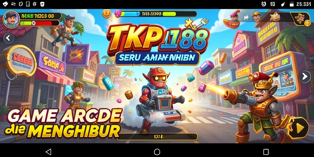 Tampilan gameplay seru dan mengasyikkan di TKP188.
